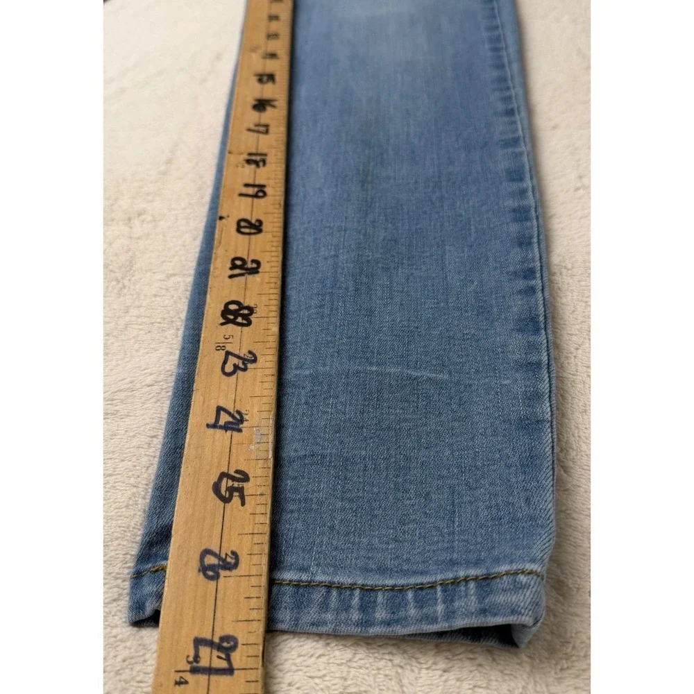 Buffalo David Bitton Mollie High Rise Stretch Skinny Jeans Womens 4 light wash - Picture 4 of 10